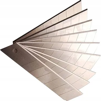 Pracovní nůž Odlamovací čepele 25 mm 10 Ks BGS