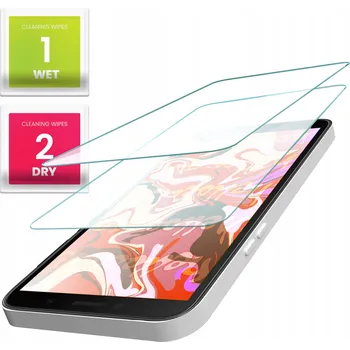 Pouzdro na mobilní telefon 2-BALENÍ Hybridní Sklo pro LG Q6 (Fólie, Ochranná, Displej, 9H)