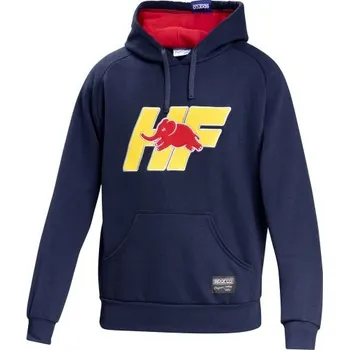 Pánská mikina Sparco Lancia HF Mikina s kapucí Modrá M