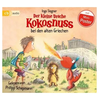 První čtění Der kleine Drache Kokosnuss bei den alten Griechen - Siegner, Ingo [DE] (2024, CD, cbj audio)
