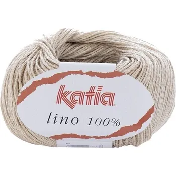 Příze Katia Lino 100% 7 Light Beige Pletací příze