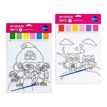 Set školních potřeb Kolorowanka do malowania wodą
