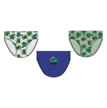 Pánské spodní prádlo SADA 3 KS SLIPY MINECRAFT - velikost 10