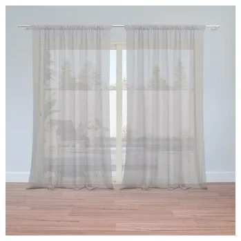 Záclona Záclony Šedá: 2ks 150x250cm (cs, Sablio)