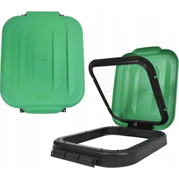 Odpadkový koš Pokrywa Stojaka Do Segregacji Śmieci Kosz Odpadkový koš Víko Klapka rámu