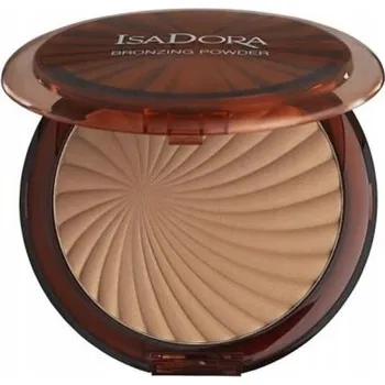 Pudr Lisovaný bronzer IsaDora BRONZING POWDER 05 MATTE TAN s matným finišem a jemnými částečkami, 20 g