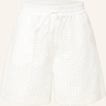Darling Harbour Dámské Krajkové Šortky, bílá, 34