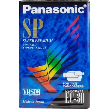 Panasonic kazeta VHS-C EC30 SP