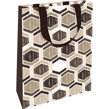 Dárková taška Dárková taška s ražbou malá Hexagon