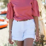 Nastavitelné šortky bílá 40