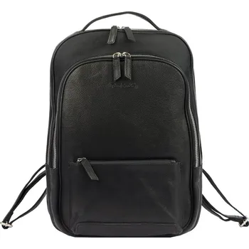 Městský batoh Kožený batoh Pierre Cardin černý (KZ2242088) 19l