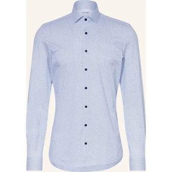 Pánská košile Olymp Pánská Košile No. Six Super Slim Fit, bílá / tmavě...