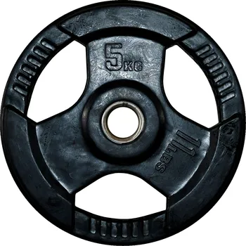 FitnessLine Kotouč litinový pogumovaný 30 mm