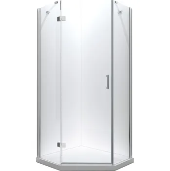 Besco Viva 90x90 pětiúhelníkový sprchový kout Orientace: Levá, Rozměr koutu: 90x90cm