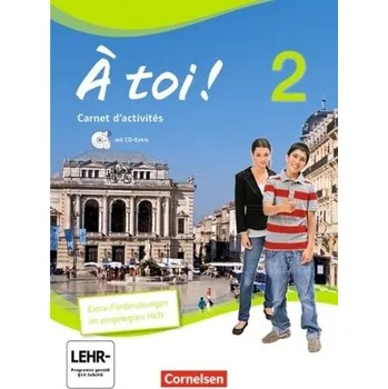 Cizí jazyk Carnet d'activités mit CD-Extra und eingelegtem Förderheft - Héloury, Michèle [DE-FR] (2013, Brožura, Cornelsen)