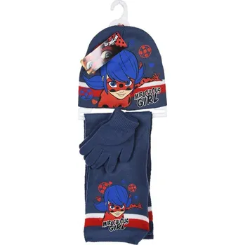 Čepice SOUPRAVA ČEPICE, ŠÁLA A RUKAVICE KOUZELNÁ BERUŠKA - velikost 54