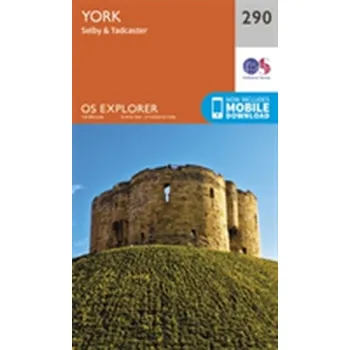 Encyklopedie York - Ordnance Survey [EN] (2015, Skládaná mapa, Ordnance Survey)