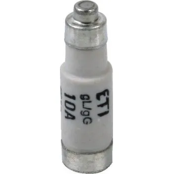 pojistka ELKO EP, s.r.o. D01 gL 10A červená Pojistk. vložka (poj. spodek E 14)