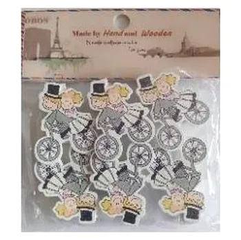 Set školních potřeb Klamerki ozdobne ślubne 6szt