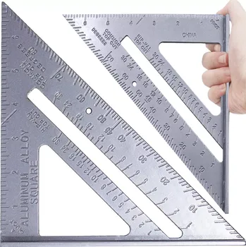 Úhloměr Verk 11347 Tesařský úhelník s měřítkem