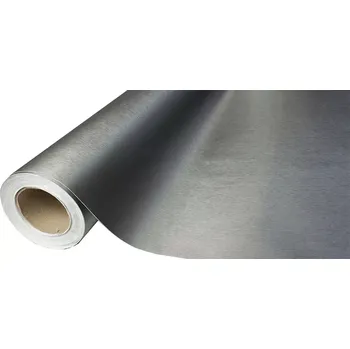 Tapeta Termoplastická samolepicí fólie grafitově kartáčovaná 1,52x30m