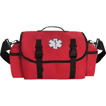 Cestovní taška Taška lékařská pro záchranáře EMS přes rameno ČERVENÁ
