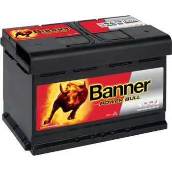 Autobaterie BANNER Power Bull 74Ah, 12V, P74 12 - UAMK instalace do vozu