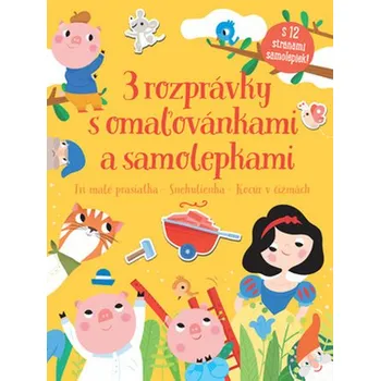 Bystrá hlava 3 rozprávky s omaľovánkami a samolepkami [SK] (2019-07, Brožovaná bez přebalu, Jo Dupre bvba)