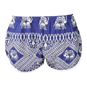 Dámské kraťasy Kraťasy DAO, tmavě modré, sloni (cs, Thajsko)
