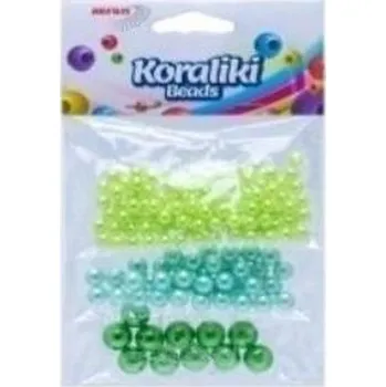 Set školních potřeb Koraliki do nawlekania 3 kolory 12g