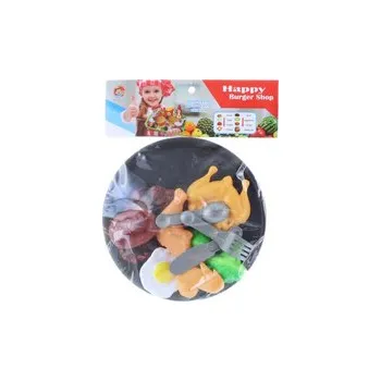 Dětská kuchyňka Sada jídlo s tácem