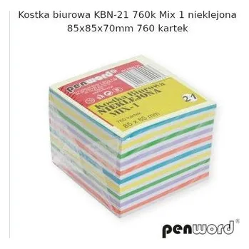 Kostka biurowa mix 85x85x70mm 760K