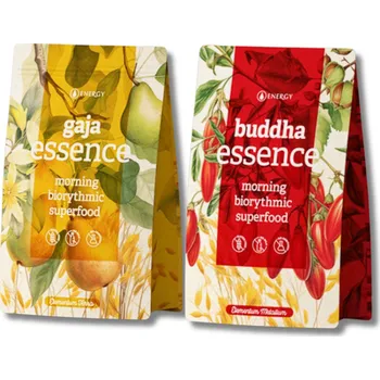 Energy Ovesná kaše Gaja essence + Buddha essence set 2 balení