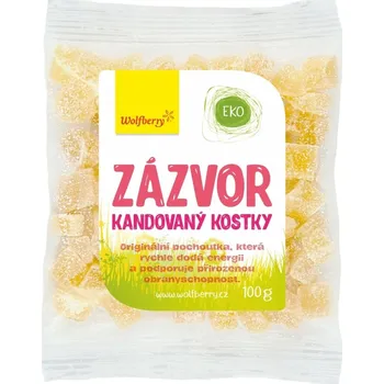 Kandované ovoce Wolfberry Zázvor kandovaný kostky 100 g
