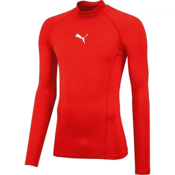 Pánské tričko Triko s dlouhým rukávem Puma LIGA Baselayer Tee LS Warm 655922-001 Velikost XXL