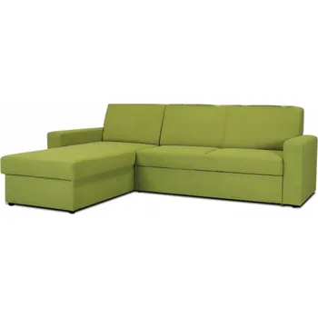 Sedací souprava Pohovka ALENA s otomanem levá, Druh látky: Skupina A, Vysouvací záhlavník: Bez záhlavníku