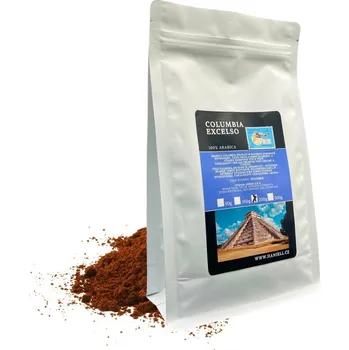 Káva Káva Columbia Excelso arabica mletá 100 g