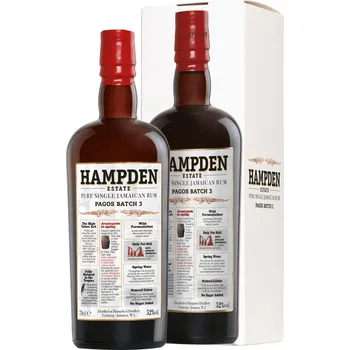 Rum Hampden Estate Pagos Batch 3 52% 0,7l