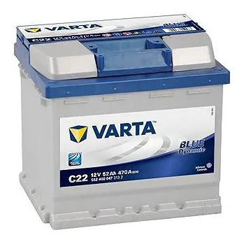 Auto-moto baterie VARTA BLUE Dynamic 52Ah, 12V, C22 - UAMK instalace do vozu