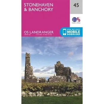 Encyklopedie Stonehaven & Banchory [EN] (2019, Skládaná mapa, Ordnance Survey)