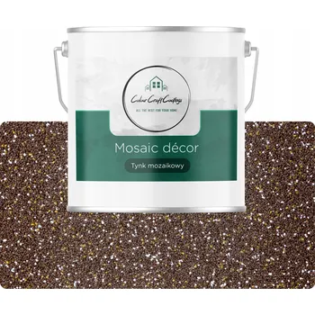 Omítka Mozaiková omítka Colour Craft Coatings M63 Tmavě hnědá 7 kg