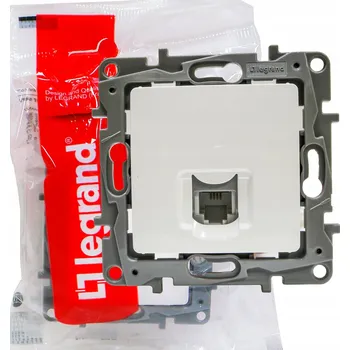 Elektrická zásuvka Telefonní zásuvka nástěnná MojeLedy bílá