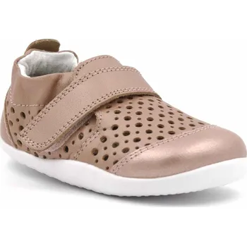 Capáčky První barefoot botičky Bobux Xplorer Go Punch Rose Gold Velikost: 22