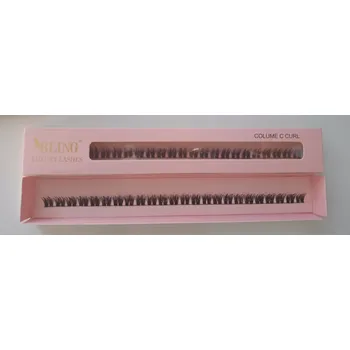 Péče o řasy a obočí Trsy umělých řas Bling FD-23 C 10 mm