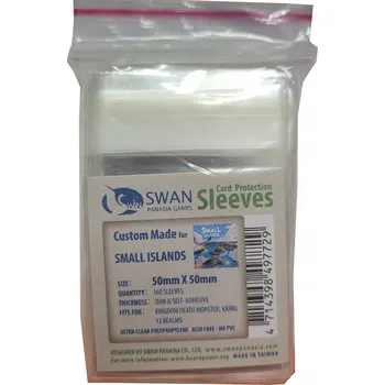 Příslušenství k deskovým hrám Obaly 50x50 mm Swan Panasia Thin