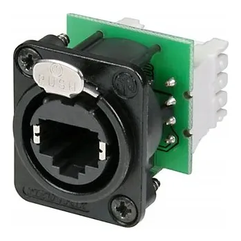 Elektrická zásuvka Neutrik NE8FDV-Y110 RJ45 panelová zásuvka s IDC konektorem