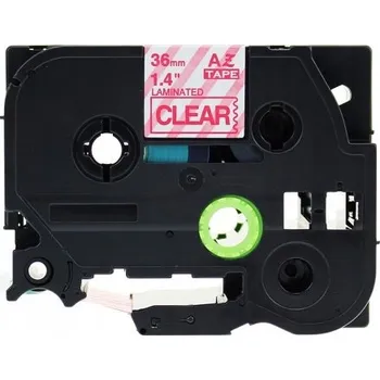 Pásek do tiskárny PÁSKA DO BROTHER TZ-162 36MM 8M PRŮHLEDNÁ TZe-162