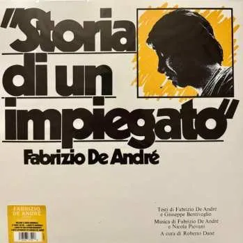 Zahraniční hudba LP Fabrizio De André: Storia Di Un Impiegato 2024 180g Booklet Gatefold Vinyl