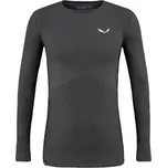 triko Salewa Zebru Medium Warm Amr L/S Tee, onyx - vel. XL 116255