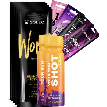 Opalování SOLEO Wow! 5x15 ml UTRA bronzer na opalování +